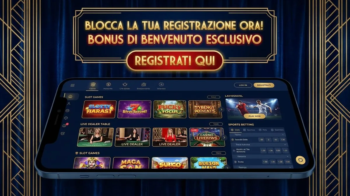 Registrazione con bonus